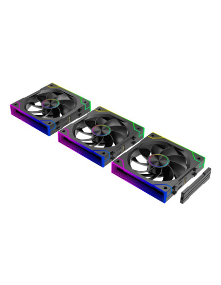 Xilence Gaming Series Xpf360R.argb Obudowa Komputera Wentylator 12 Cm Czarny 3 Szt.
