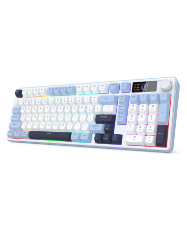Redragon Aria K527Wbl-Pro Klawiatura Biały