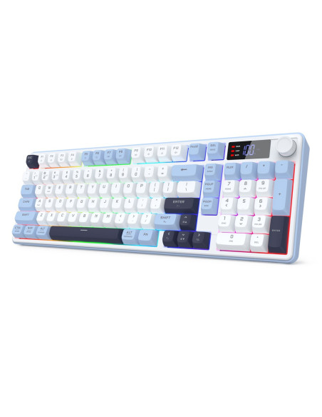 Redragon Aria K527Wbl-Pro Klawiatura Biały
