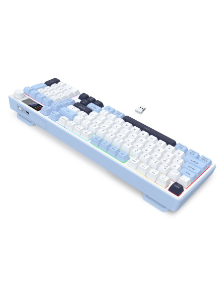 Redragon Aria K527Wbl-Pro Klawiatura Biały