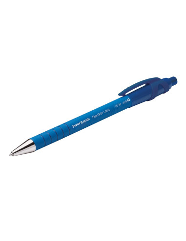 Papermate Flexgrip Ultra Rt Niebieski Przyciskany Długopis Średni 12 Szt.