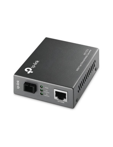 Tp-Link Mc112Cs Konwerter Sieciowy 100 Mbit/S Pojedynczy Czarny