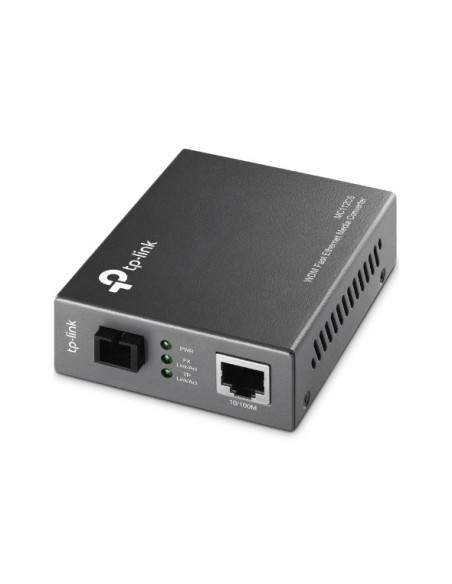 Tp-Link Mc112Cs Konwerter Sieciowy 100 Mbit/S Pojedynczy Czarny