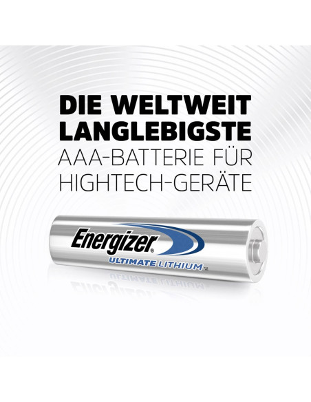 Bateria Energizer Aaa Micro Ultimate Lithium (10 Szt.)