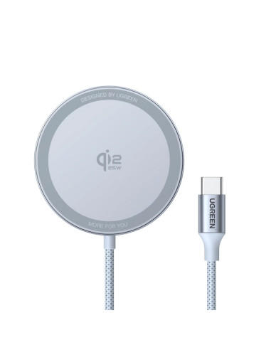 Ugreen Magflow Smartfon Szary Usb Bezprzewodowe Ładowanie Automatyczna
