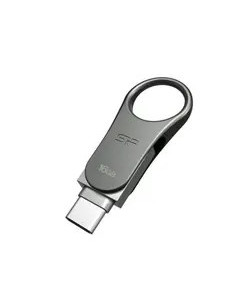 Silicon Power Mobile C80 Pamięć Usb 16 Gb Usb Type-A / Usb Type-C 3.0 (3.1 Gen 1) Tytan 2