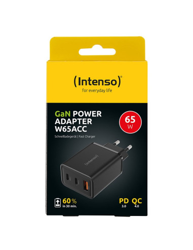 Intenso 7806510 Adapter Zasilający/ Inwentor Wewnętrzna 65 W Czarny