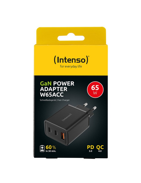 Intenso 7806510 Adapter Zasilający/ Inwentor Wewnętrzna 65 W Czarny