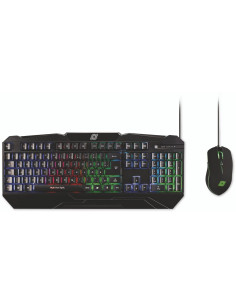 Mediarange Mrgs102 Klawiatura Dołączona Myszka Gaming Usb Qwertz Niemiecki Czarny