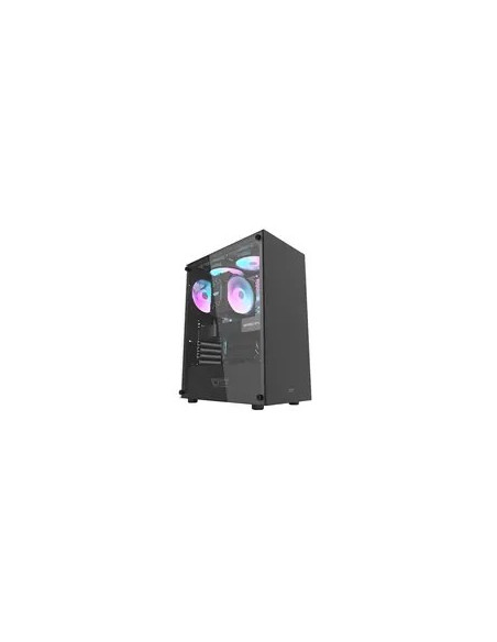 Darkflash Dk100 Czarny / Atx / Bez Wentylatorów / 3X Usb-A / Strona Przezroczysta / Bez Zasilacza