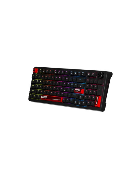 Marvo Mechaniczna Arma 98 Klawiatura Gaming Qwerty Uk Międzynarodowy Czarny
