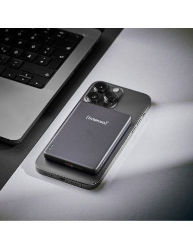 Intenso Mw5000 Litowo-Polimerowy (Lipo) 5000 Mah Bezprzewodowe Ładowanie Szary