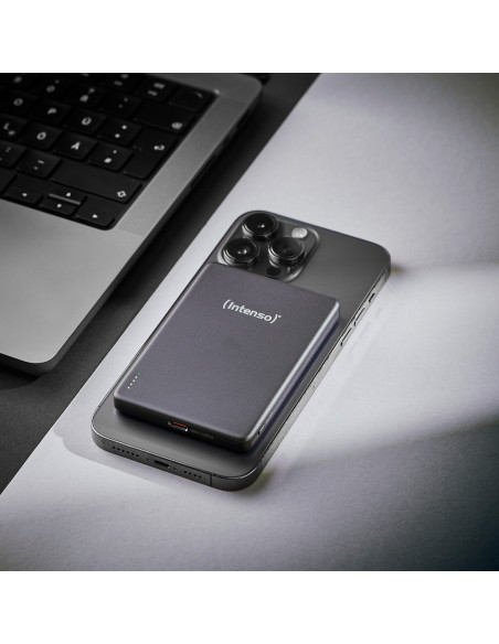 Intenso Mw5000 Litowo-Polimerowy (Lipo) 5000 Mah Bezprzewodowe Ładowanie Szary