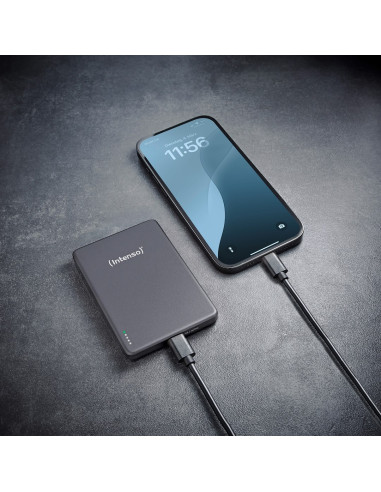 Intenso Mw5000 Litowo-Polimerowy (Lipo) 5000 Mah Bezprzewodowe Ładowanie Szary