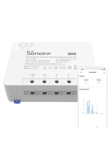 Sonoff Inteligentny Przełącznik Wifi Powr3