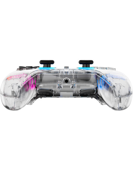 Deltaco Gaming Gam-169-T Kontroler Gier Przezroczysty Bluetooth/Usb Gamepad Android, Nintendo Switch, Pc, Playstation 4, Ios