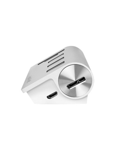 Logilink Cr0045 Huby I Koncentratory Usb 3.2 Gen 1 (3.1 Gen 1) Type-A 5000 Mbit/S Srebrny