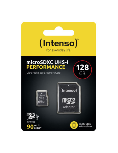 Intenso 3424491 Pamięć Flash 128 Gb Microsd Uhs-I Klasa 10