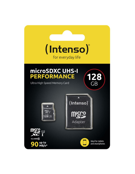 Intenso 3424491 Pamięć Flash 128 Gb Microsd Uhs-I Klasa 10
