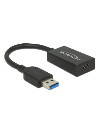 Delock 65698 Kabel Usb Usb 3.2 Gen 2 (3.1 Gen 2) 0,15 M Usb A Usb C 10 Gbit/S Czarny