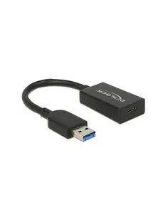 Delock 65698 Kabel Usb Usb 3.2 Gen 2 (3.1 Gen 2) 0,15 M Usb A Usb C 10 Gbit/S Czarny 2