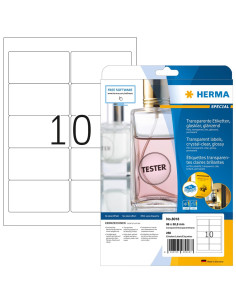 Herma 8018 Etykiet Do Nadruku Przezroczysty Samoprzylepne Etykiety Do Drukowania 2