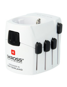 Skross Pro Adapter Wtyczek Zasilających Uniwersalne Biały