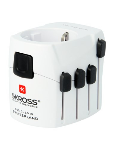 Skross Pro Adapter Wtyczek Zasilających Uniwersalne Biały