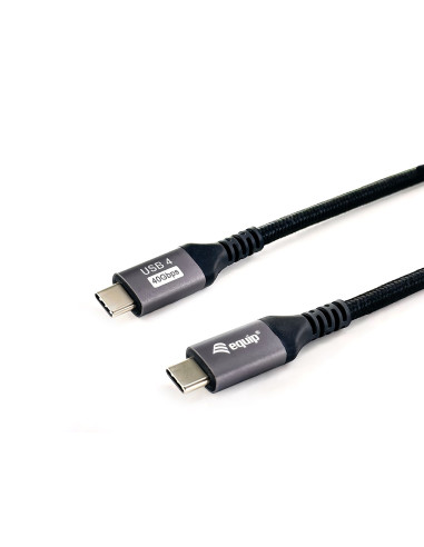 Equip 128381 Kabel Usb Usb4 Gen 3X2 1,2 M Usb C 40 Gbit/S 240 W Czarny