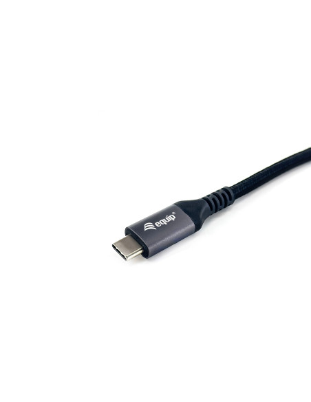 Equip 128381 Kabel Usb Usb4 Gen 3X2 1,2 M Usb C 40 Gbit/S 240 W Czarny