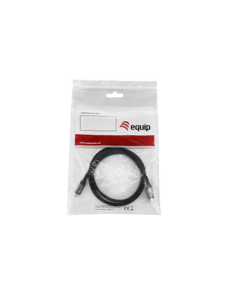 Equip 128381 Kabel Usb Usb4 Gen 3X2 1,2 M Usb C 40 Gbit/S 240 W Czarny