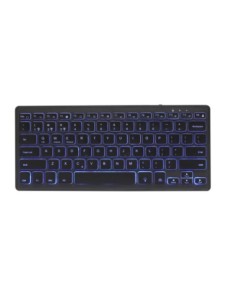 Gembird Kb-Btrgb-01-De Klawiatura Uniwersalne Bluetooth Qwertz Niemiecki Czarny