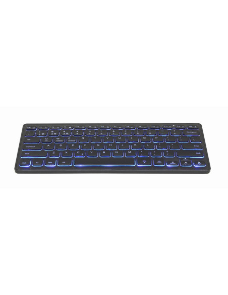 Gembird Kb-Btrgb-01-De Klawiatura Uniwersalne Bluetooth Qwertz Niemiecki Czarny