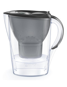 Brita Marella + 3 Maxtra Pro Pure Performance Dzbanek Z Filtrem Do Wody 2,4 L Przezroczysty, Szary