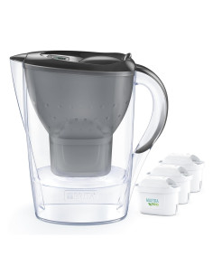 Brita Marella + 3 Maxtra Pro Pure Performance Dzbanek Z Filtrem Do Wody 2,4 L Przezroczysty, Szary 2