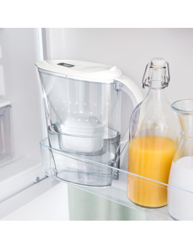 Brita Marella + 3 Maxtra Pro Pure Performance Dzbanek Z Filtrem Do Wody 2,4 L Przezroczysty, Szary