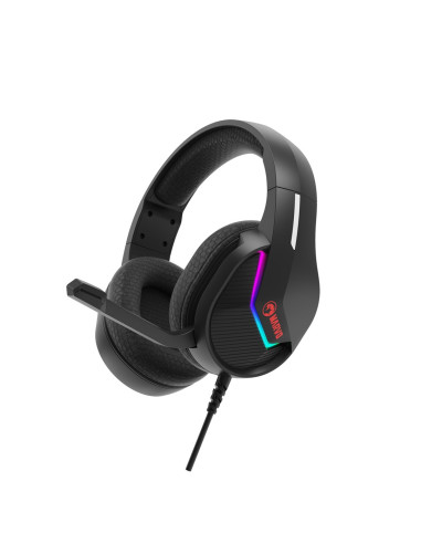 Marvo H8618 Zestaw Słuchawkowy Przewodowa Opaska Na Głowę Gaming Usb Typu-A Czarny