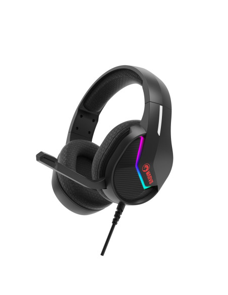 Marvo H8618 Zestaw Słuchawkowy Przewodowa Opaska Na Głowę Gaming Usb Typu-A Czarny