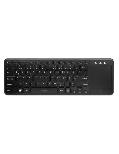 Logilink Id0188 Klawiatura Dom Rf Wireless Qwertz Czarny