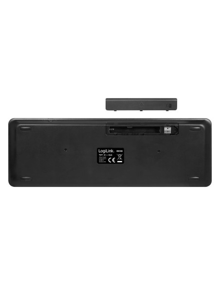 Logilink Id0188 Klawiatura Dom Rf Wireless Qwertz Czarny