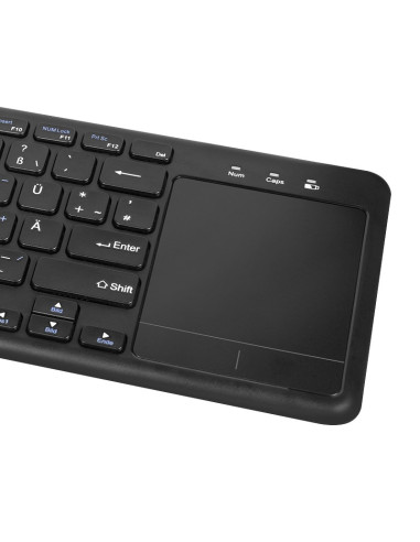 Logilink Id0188 Klawiatura Dom Rf Wireless Qwertz Czarny