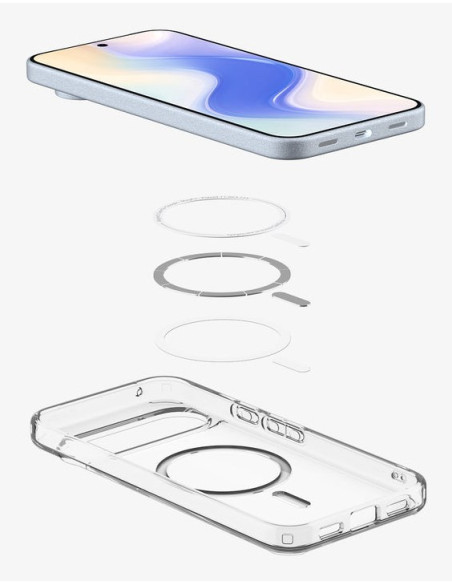 Spigen Acs09702 Pokrowiec Na Telefon Komórkowy 16 Cm (6.3") Przezroczysty, Biały