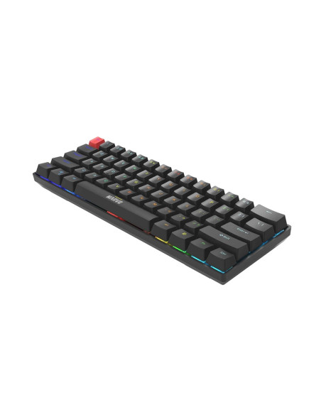 Marvo Scorpion Kg933G Saber 61 Wired Mechanical Rgb 60% Uk Layout Gaming Keyboard (Black) Klawiatura Qwerty Czarny