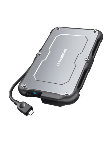 Graugear G-2502-C-10G Obudowa Do Dysków Twardych Obudowa Hdd/Ssd Czarny, Stal 2.5"