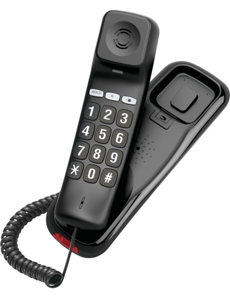 Olympia 4510 Telefon Analogowy Czarny, Czerwony