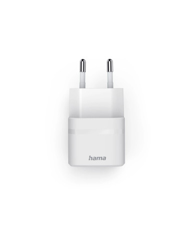 Hama 00201964 Ładowarka Do Urządzeń Przenośnych Smartfon, Tablet, Power Bank, Zestaw Słuchawkowy Biały Prąd Przemienny Szybkie Ł