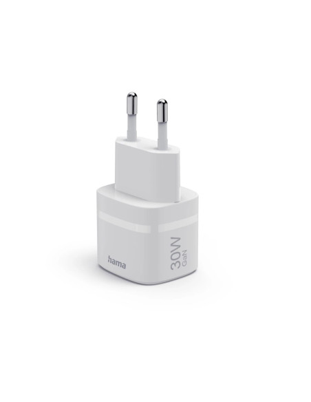 Hama 00201964 Ładowarka Do Urządzeń Przenośnych Smartfon, Tablet, Power Bank, Zestaw Słuchawkowy Biały Prąd Przemienny Szybkie Ł