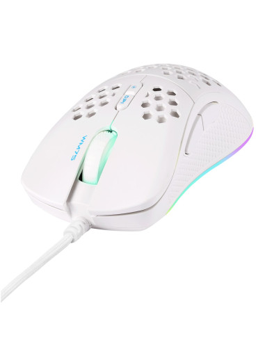 Deltaco Gaming Gam-108-W Myszka Dla Praworęcznych Usb Typu-A Optyczny 6400 Dpi