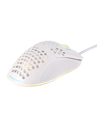 Deltaco Gaming Gam-108-W Myszka Dla Praworęcznych Usb Typu-A Optyczny 6400 Dpi