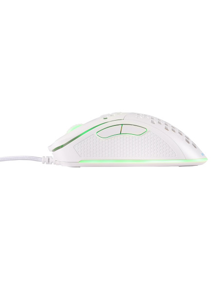Deltaco Gaming Gam-108-W Myszka Dla Praworęcznych Usb Typu-A Optyczny 6400 Dpi